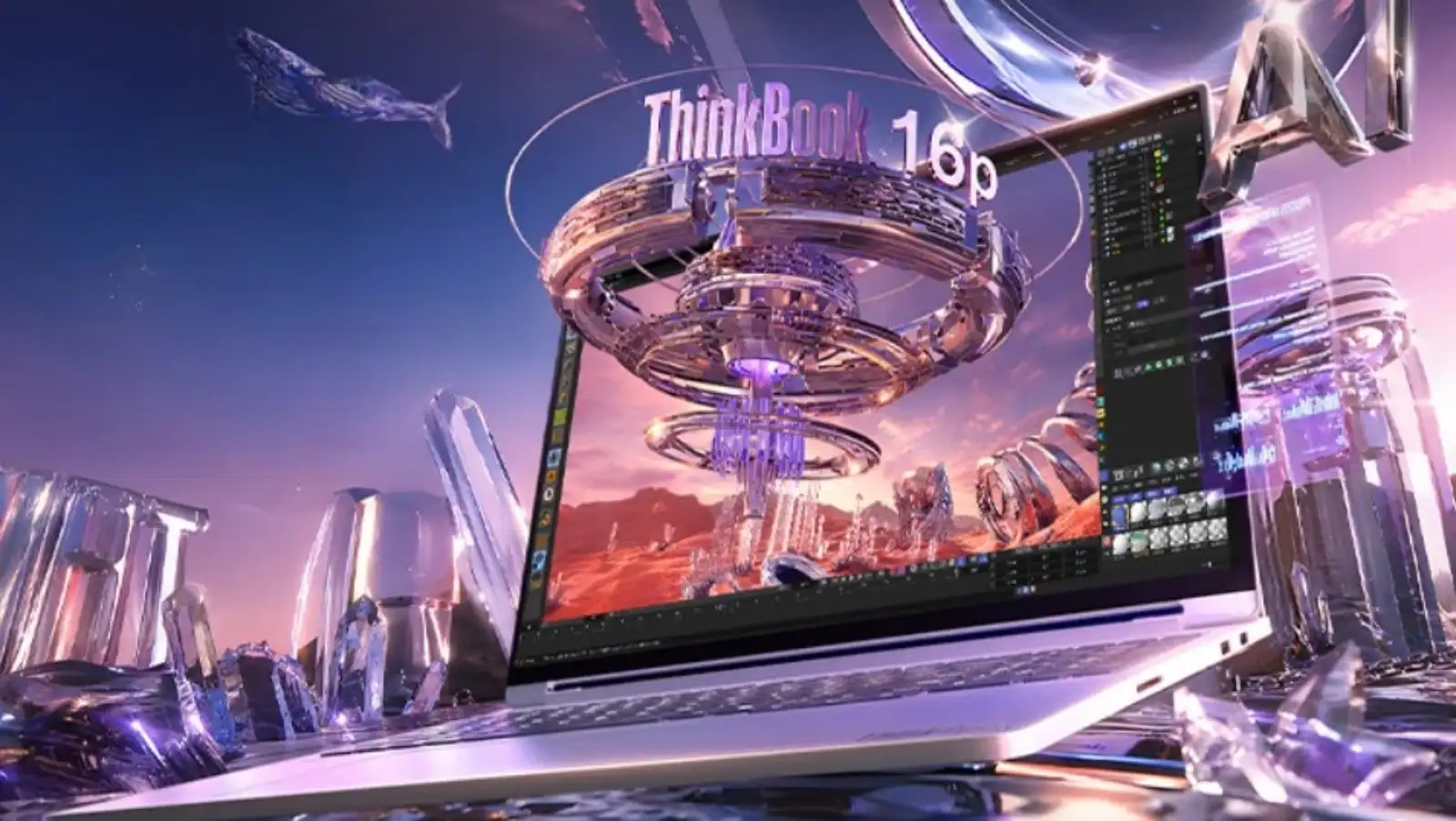 لنوو ThinkBook 16p 2026 با Core Ultra 7 و RTX 5060 معرفی شد | قدرتی میان‌رده برای حرفه‌ای‌ها