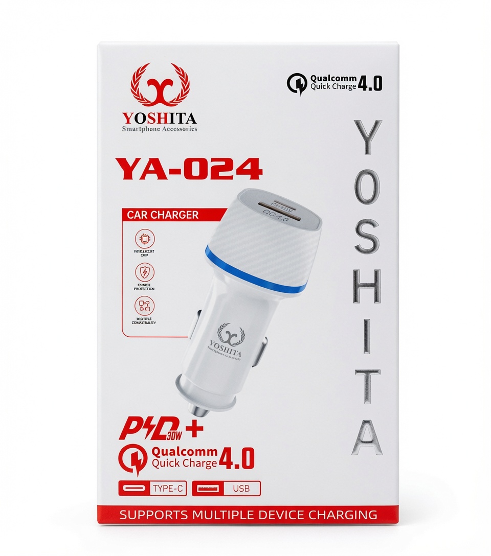 شارژر فندکی yoshita مدل ya-024