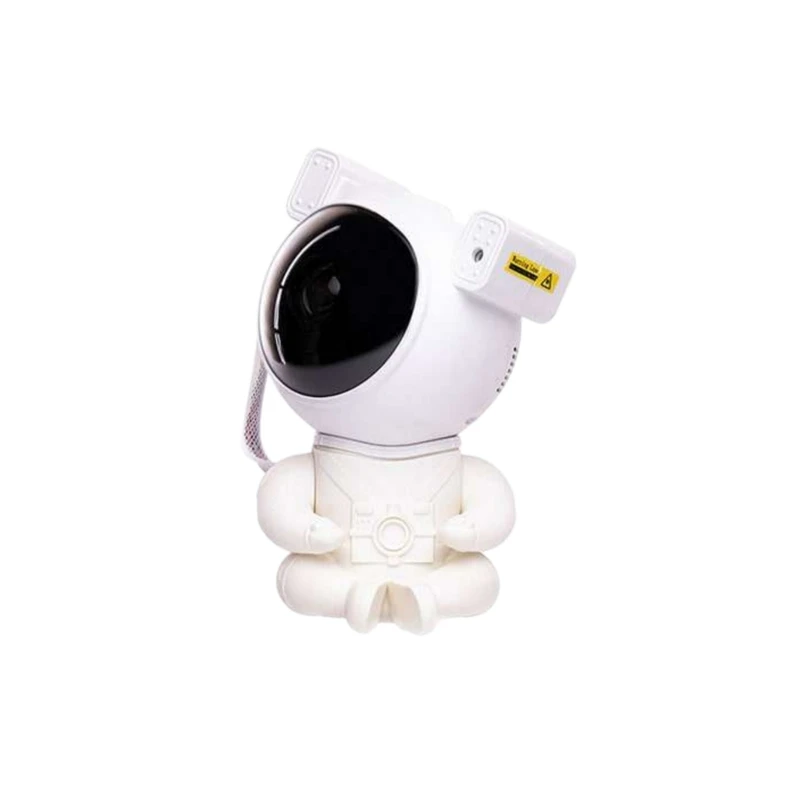 چراغ خواب مدل کهکشانی فضا نورد نشسته projector galactic 3
