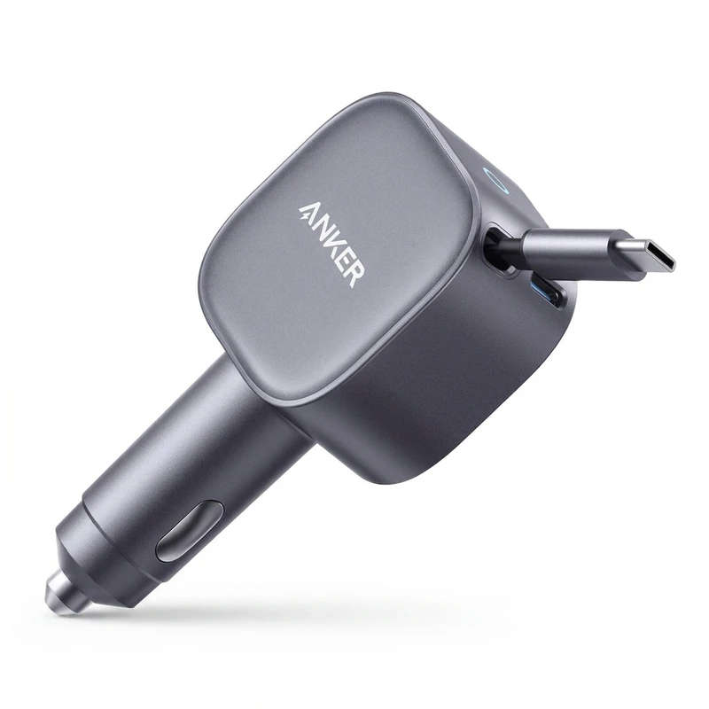 شارژر فندکی انکر Anker USB-C Car 75W Compact 2-Port مدل A2738
