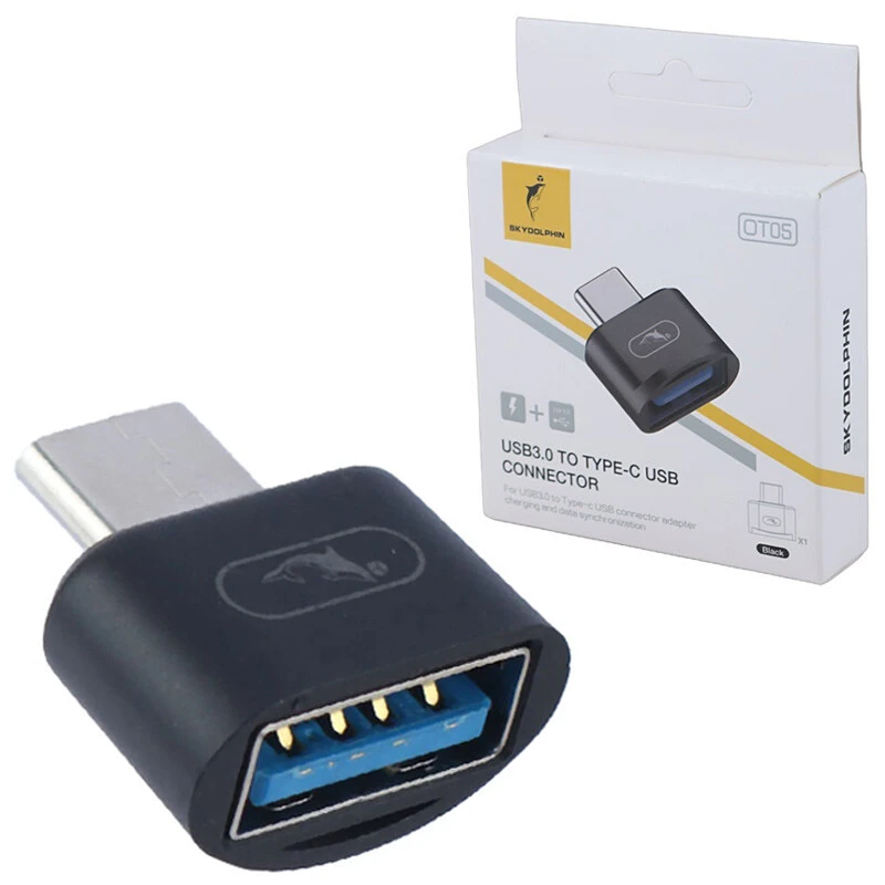 تبدیل USB OTG به تایپ سی اسکای دلفین OT05