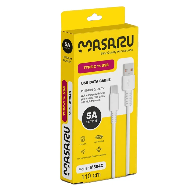 کابل شارژ فست 1.1متری Type-C مدل M304C