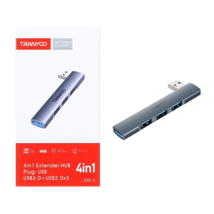 هاب 4 پورت USB ترانیو TRANYOO مدل HB9-A