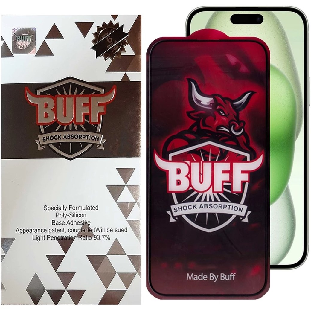 گلس BUFF مدل IPHONE 15