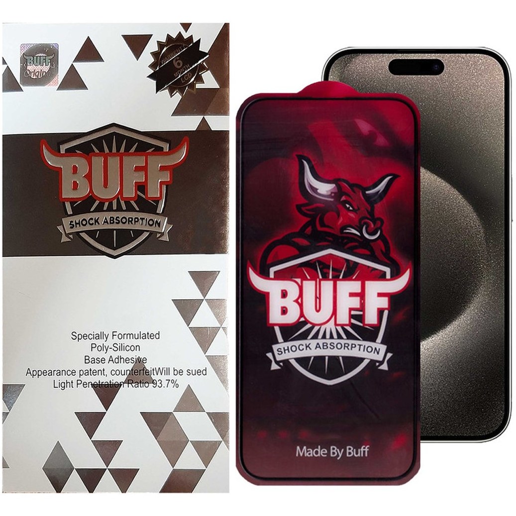 گلس BUFF مدل IPHONE 15 PRO
