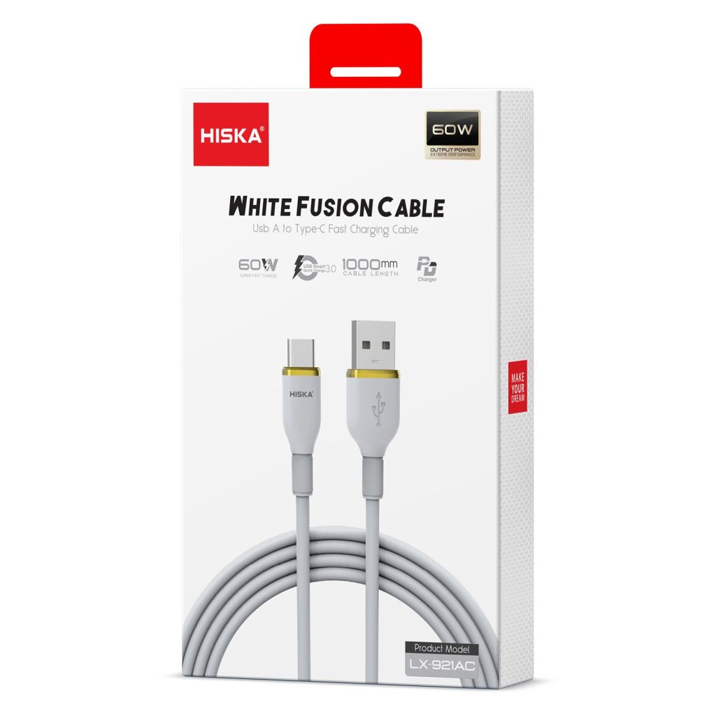 کابل شارژ تایپ سی هیسکا مدل LX-921AC