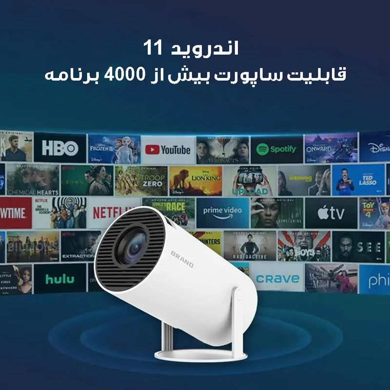 ویدئو پروژکتور مدلBUFF) HY300 Android) 