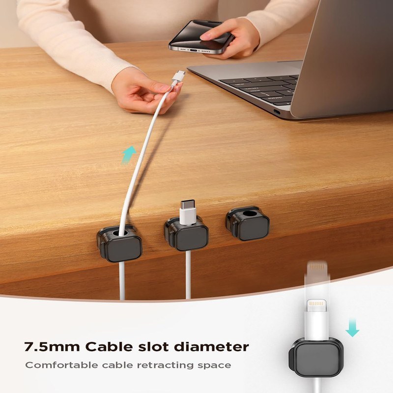 نگهدارنده کابل تنکیو مدل K811 بسته 6 عددی