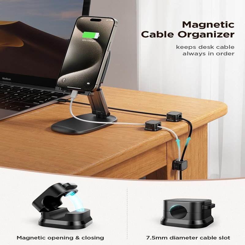 نگهدارنده کابل تنکیو مدل K811 بسته 6 عددی