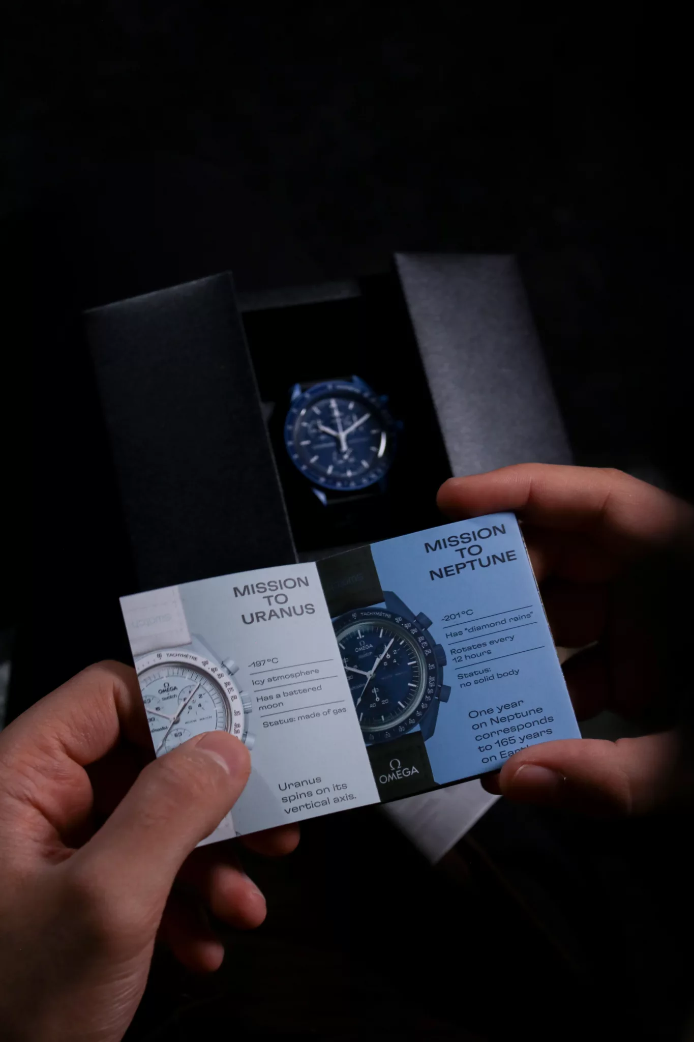 ساعت مچی امگا سواچ نپتون Omega Swatch Mission to Neptune 
