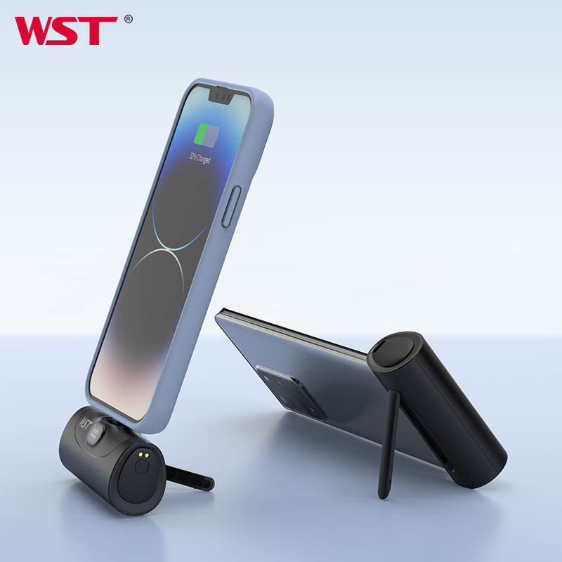 پاوربانک سریع WST با جاگوشی ۵۰۰۰ میلی‌آمپر 
