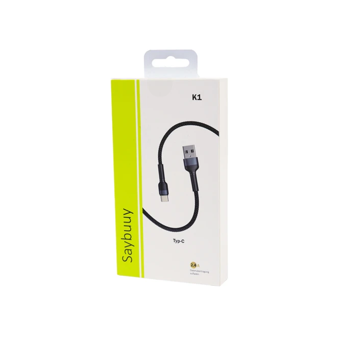 کابل تبدیل USB به usb-C سی بای مدل k1 طول 1 متر