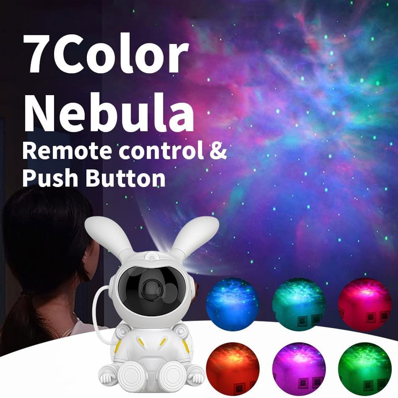 چراغ خواب کهکشانی فضانورد projector galactic 4