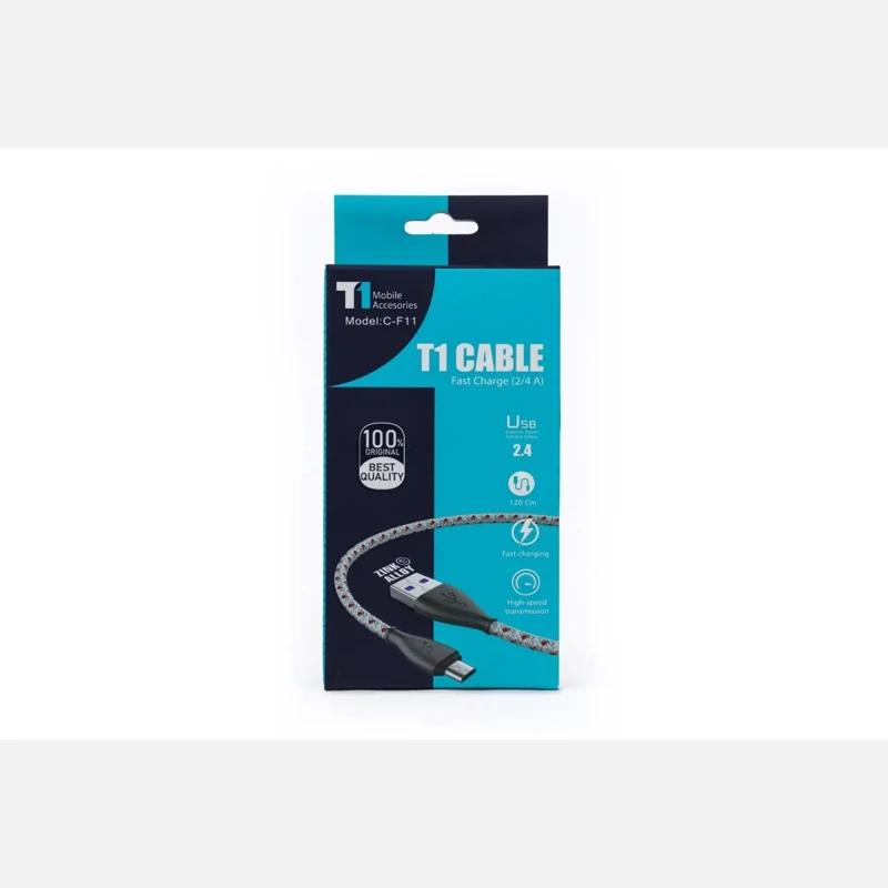 کابل شارژ T1 مدل C-F11