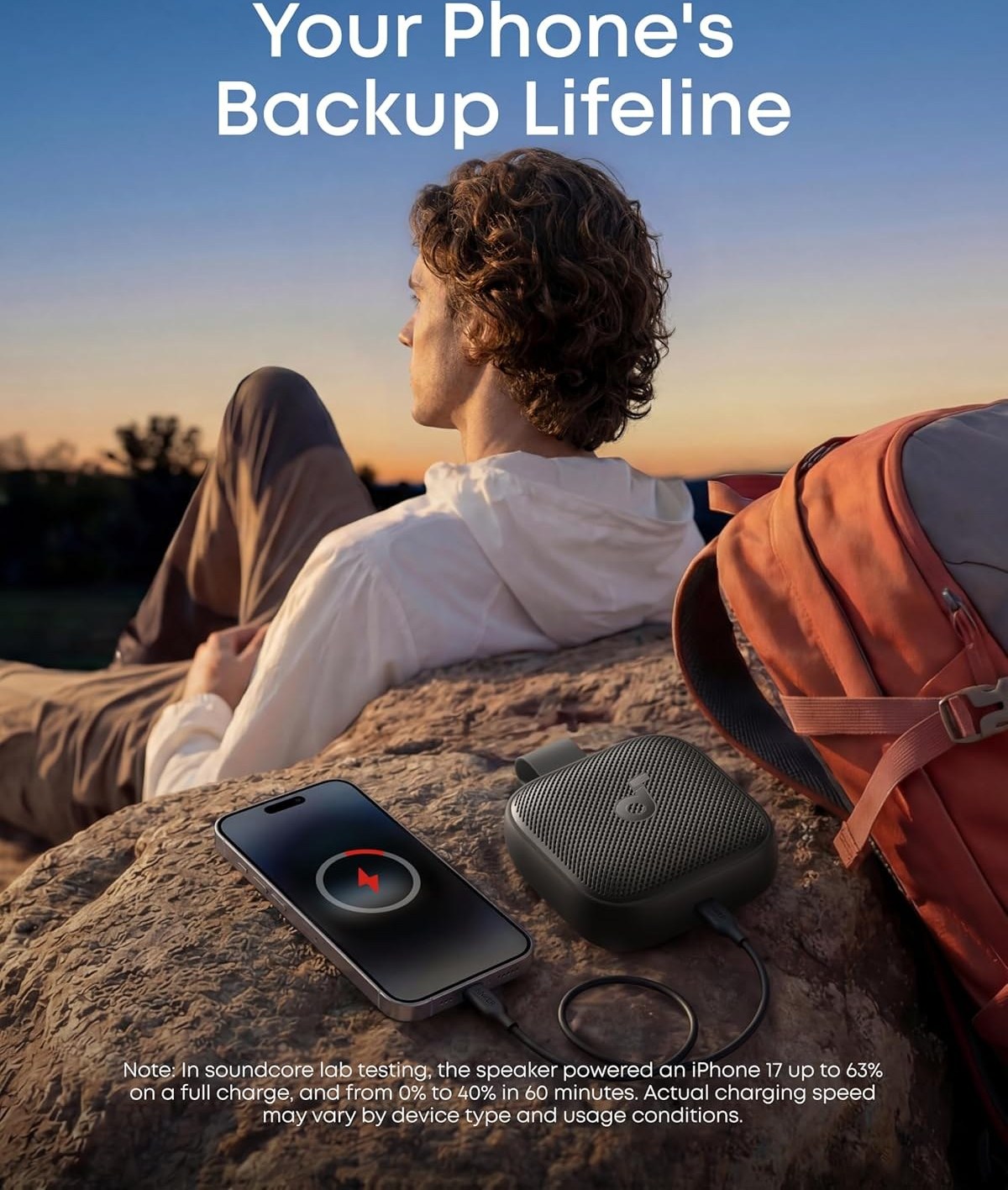 اسپیکر بلوتوثی انکر مدل Soundcore Boom Go 3i