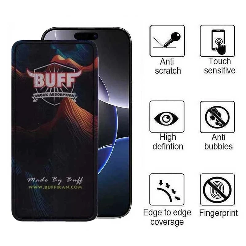 گلس BUFF مدل IPHONE 17
