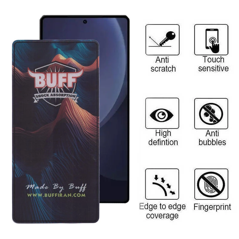 گلس BUFF مدل Galaxy S25 Ultra