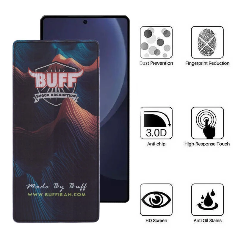 گلس BUFF مدل Galaxy S25 Ultra