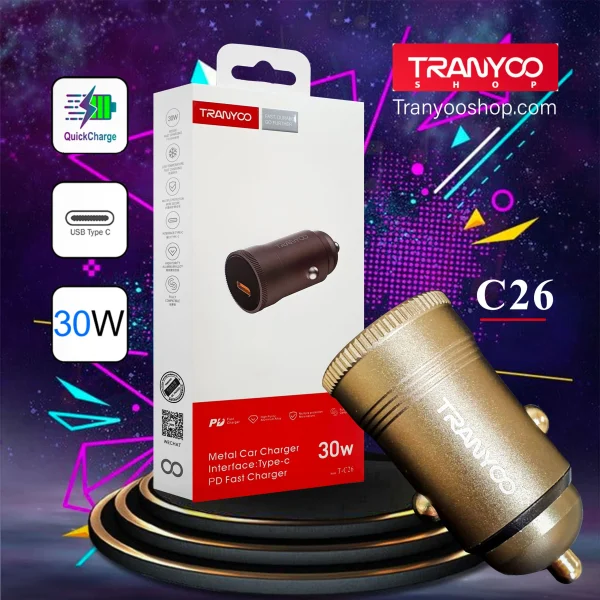 شارژر فندکی ترانیو C26