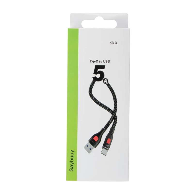 کابل یو اس بی به تایپ سی سی‌بای 1متر K3-C