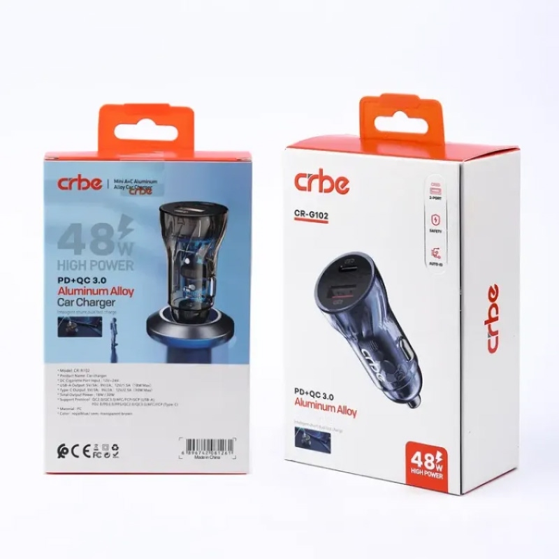 شارژر فندکی کربی 48 وات CR-G102