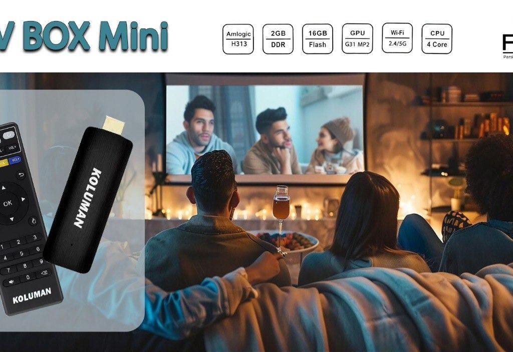 اندروید باکس کلومن TV box mini
