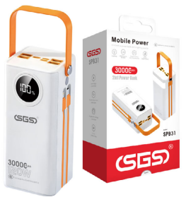 پاوربانک SGS SPB31 22.5W 30000MAH